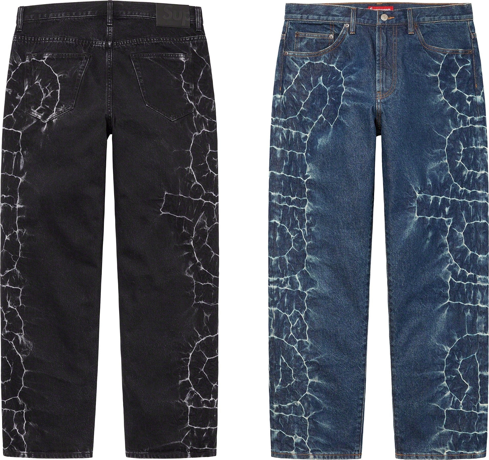 Shibori Loose Fit Jean